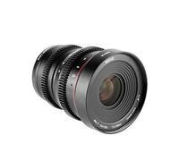 Meike MK 35 mm T2.2 Mini lente de cine fijo de enfoque manual gran angular para cámaras M43 Micro Cuatro Tercios MFT Mount Cámaras BMPCC 4K Z CAM E1 E2 E2C