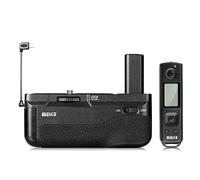 Meike MK-A6500 Pro Battery Grip Mando a Distancia Incorporado hasta 100M para controlar la función de Disparo Vertical para Sony A6500 Mirroless Camera con Mando a Distancia