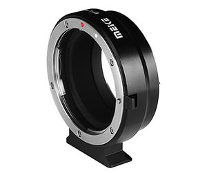 Meike MK-EFTL Adaptador de lente de montaje en metal Convertidor de enfoque manual EF-L Convertidor de enfoque manual para cámaras Panasonic Sigma Leica L-Mount Mirrorless y Canon EF-Mount