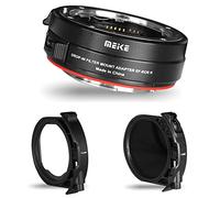 Meike MK-EFTR-C - Adaptador de Lente de Montaje automático de Metal con filtros para Objetivos Canon EF/EF-S a cámaras Canon EOS R y EOS RP..