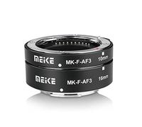 Meike MK-F-AF3 Auto Fucus Macro Extension Tube for Compatible with All Fujifilm Mirrorless Camera(10mm 16mm Only or conbination) X-T1 X-T2 X-Pro1 X-Pro2 X-M1 X-T10 X-A1 X-A2 X-E1 X-E2 X-E3 etc
