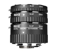 Meike MK-N-AF1-A - Kit de adaptador para cámara Nikon DSLR (12 mm, 20 mm, 36 mm)