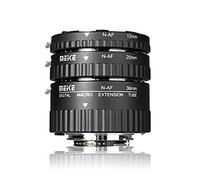 Meike MK-N-AF1-A Lente Macro electrónica con autofoco, extensión con Adaptador para cámaras Nikon DSLR Nikkor AF, AF-S, D, G y VR Lente cámaras de la serieD3100 D3200 D5000 D51000 D5200 D7000 D7100