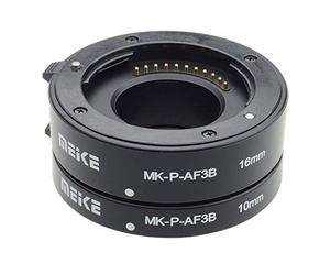 MEIKE mk-p-af3b Tubo de extensión macro para cámara sin espejo, compatible con Panasonic