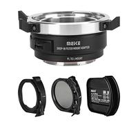 Meike MK-PLTL-C VND Adaptador de Lente de Enfoque Manual con ND Variable y Filtro UV Transparente convertidor para Lentes Cine de la Serie ARRI PL a cámaras Panasonic Sigma sin Espejo