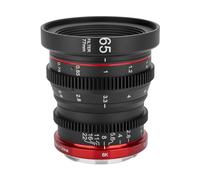 Meike Objetivo de 65 mm T2.2 manual Focus gran angular Mini Cinema APS-C Mini Prime Cine Objetivo para Canon RF-Mount EOS R RP R7 R10 C70 Komodo cámaras