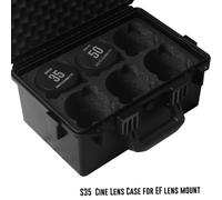 Meike Super 35 Cine Lens Hard Case for EF/PL Mount 7 Lenses Case