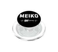 Meiko Guitarra Latido del Corazón Música Guitarrista PopSockets PopGrip para MagSafe