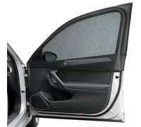 MEILIANQIPEI 2 Piezas Auto Parasol Ventana Delantera para Hyundai Tucson 2026 2025 2024, Cortina Lateral Persiana Protección Solar UV Transpirable Anti-Mosquitos Red