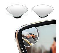 MEILIANQIPEI 2 Piezas Espejo Ángulo Muerto para Mitsubishi Eclipse Cross PHEV Hybrid 2021 2022 2023+, Retrovisor Convexo Accesorio Seguridad Gran Angular Espejo Vista Lateral Sin Marco
