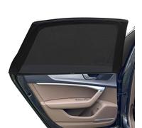 MEILIANQIPEI 2 Piezas Parasole Coche para Kia EV6 2021-2024, Mosquitera Transpirable Protección Ventana Malla Negro Nylon Alta Elasticidad