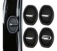 MEILIANQIPEI 4 Piezas Amortiguador de Cerradura de Coche para Volvo EX90 2025 2024 2023 2026, Cubierta Protectora Insonorizada Antichoque Accesorio Duradero Tapa