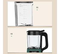 Meiling Wall-breaker Household Soymilk Machine Filter-free Heating Automatic Light Sound Food Blender Licuadora Maker