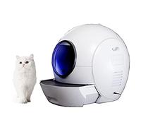 MEILINL Arenero para Gatos Autolimpiable Simply Clean - Arenero Automático para Gatos con el Pedal Anti-Salpicaduras Y Control Remoto de App FáCil De Limpiar