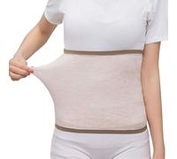 MeiLiu Soporte de Cintura, Calentador Lumbar de riñón de estómago Suave, Cinturón de Cintura Delgado, Cintura elástica Envoltura Protectora de Calentamiento de estómago para Hombres y Mujeres