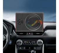 meiliwmlo 37 x 25 x 7,5 cm Radio para coche, subwoofer activo, caja de graves activo, ultradún, compacto, amplificador, subwoofer plano, altavoz estéreo de 600 W, 12 V, negro, para la mayoría de tipos