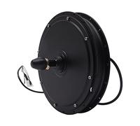 meiliwmlo Gearless Brushless Motor Electric Bicycle Hub Motor Bicycle Conversion Kit Fast Riding Stove Enamelling Process Durable Material Long Power Cord Protective Cover Low Noise 1000 W Motor