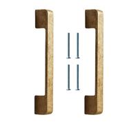 Meiliyizu 1 par de tiradores de aleación de zinc para cajones de gabinete, muebles vintage, manija decorativa para cómoda, cocina, armario, puerta, herrajes