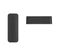 Meiliyizu Almohadillas para patas de equipaje, 2 almohadillas para patas de equipaje, pieza de repuesto para maleta, soporte inferior para maleta, accesorios para pies