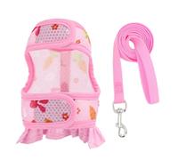 Meiliyizu Arnés ajustable para conejos con correa elástica para falda de conejos, arnés de fácil control para conejos