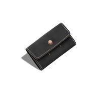 Meiliyizu Bolsa compacta de piel sintética para púas de guitarra, pequeña colgante, bolsa de púas de guitarra para viajes y uso diario, Black