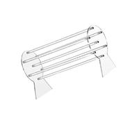 Meiliyizu Elegante soporte transparente para diadema, base estable, organizador de diadema para una visualización segura y atractiva