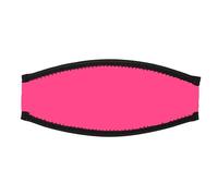 Meiliyizu Funda de neopreno para máscara de neopreno, correa de máscara de esnórquel, correa para la cabeza, protector de pelo para buceo, cómoda correa de buceo, duradera, color rojo rosa