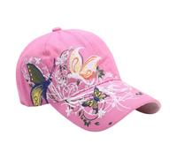 Meiliyizu Gorra de béisbol ajustable con lentejuelas de algodón transpirable para mujer, para senderismo, yoga, accesorios de moda, elegante sombrero de sol para mujer, a, Talla única