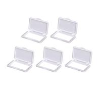 Meiliyizu Juego de 5 toallitas para bebé, dispensador de papel de seda, tapa de pañuelos, tapas de almacenamiento de papel, mantiene los pañuelos húmedos accesibles