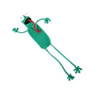 Meiliyizu Marcapáginas de ganchillo con diseño de animales, hecho a mano, para rellenar calcetines de Navidad, regalo de lectura para niños y amantes de los libros