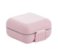 Meiliyizu Mini divisor portátil de pastillero de viaje para organizador de pastillas para estuche