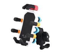Meiliyizu Soporte antivibración para teléfono de motocicleta con amortiguación de vibraciones, 1 soporte para teléfono móvil de bicicleta para teléfonos inteligentes