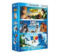 Meilleur de la 3D Blue Sky : Epic + L'Age de glace 4 + Rio [Francia] [Blu-ray]