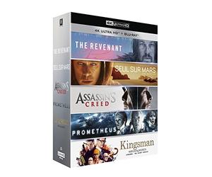 Meilleur de la 4K : The Revenant + Seul sur Mars + Assassin's Creed + Prometheus + Kingsman : Services secrets [Blu-ray]