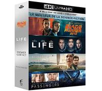 Meilleur de la science-fiction - Coffret : Blade Runner 2049 + Life : origine inconnue + Premier contact + Passengers [Francia] [4k Ultra-HD + Blu-Ray]