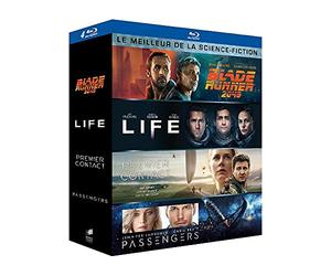 Meilleur de la science-fiction - Coffret : Blade Runner 2049 + Life : origine inconnue + Premier contact + Passengers [Blu-ray]