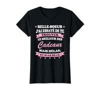 Meilleure Belle-Soeur du monde Super Frere Gift de coeur Camiseta