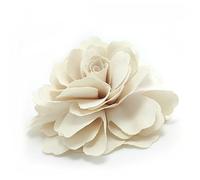 Meilliwish Camelias Flor Pinza para el cabello Broche Pin (Crema) (A74)