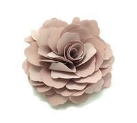 Meilliwish Camelias Flor Pinza para el cabello Y Pin de broche (A74)(Rosado)