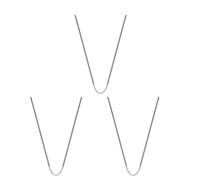 MEILVMEIJI 3 agujas circulares de metal para tejer de 2 mm, 2,5 mm, 3 mm, 3,5 mm, 4 mm, agujas redondas para calcetines y guantes