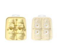 MEILVMEIJI Bandeja de hielo de silicona de grado alimenticio con forma de dragón pequeño, reutilizable, para sopas, congeladores, zumos de vino