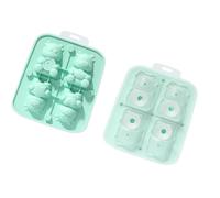 MEILVMEIJI Bandeja de hielo de silicona de grado alimenticio con forma de dragón pequeño, reutilizable, para sopas, congeladores, zumos de vino