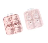 MEILVMEIJI Bandeja de hielo de silicona de grado alimenticio con forma de dragón pequeño, reutilizable, para sopas, congeladores, zumos de vino