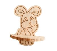 MEILVMEIJI Estante flotante de pared con diseño de animales, ahorro de espacio para cocina, sala de estar, dormitorio, estantes de almacenamiento de madera para colgar