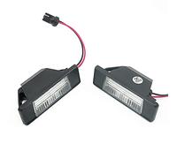 Meimeier Luz de matrícula LED blanca para coche para Nissan Qashqai Pathfinder R51 JUKE Primera P12 X-trail