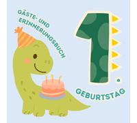 Mein 1. Geburtstag: Gästebuch und Erinnerungsbuch für den Kindergeburtstag
