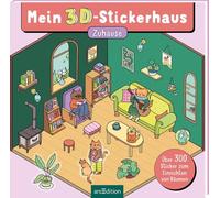 Mein 3D-Stickerhaus - Cozy Zuhause: Über 300 Sticker zum Einrichten von Räumen