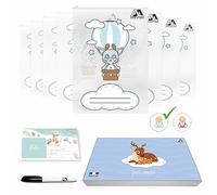 MEIN 8 sobres para recién nacido del hospital, bolsas para nacimiento, primer cambio, idea de regalo para bebé, fabricado en Italia, bolsas de plástico inodoro hermético