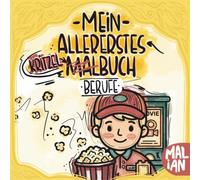 Mein allererstes Kritzel-Malbuch: Berufe: Viele spannende Berufe zum Ausmalen - Malbuch für kleine Entdecker ab 1 Jahr (Meine allerersten Kritzel- und Malbücher)