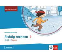 Mein Anoki-Übungsheft. Richtig Rechnen 1. Heft B | Fördern. Übungsheft Klasse 1